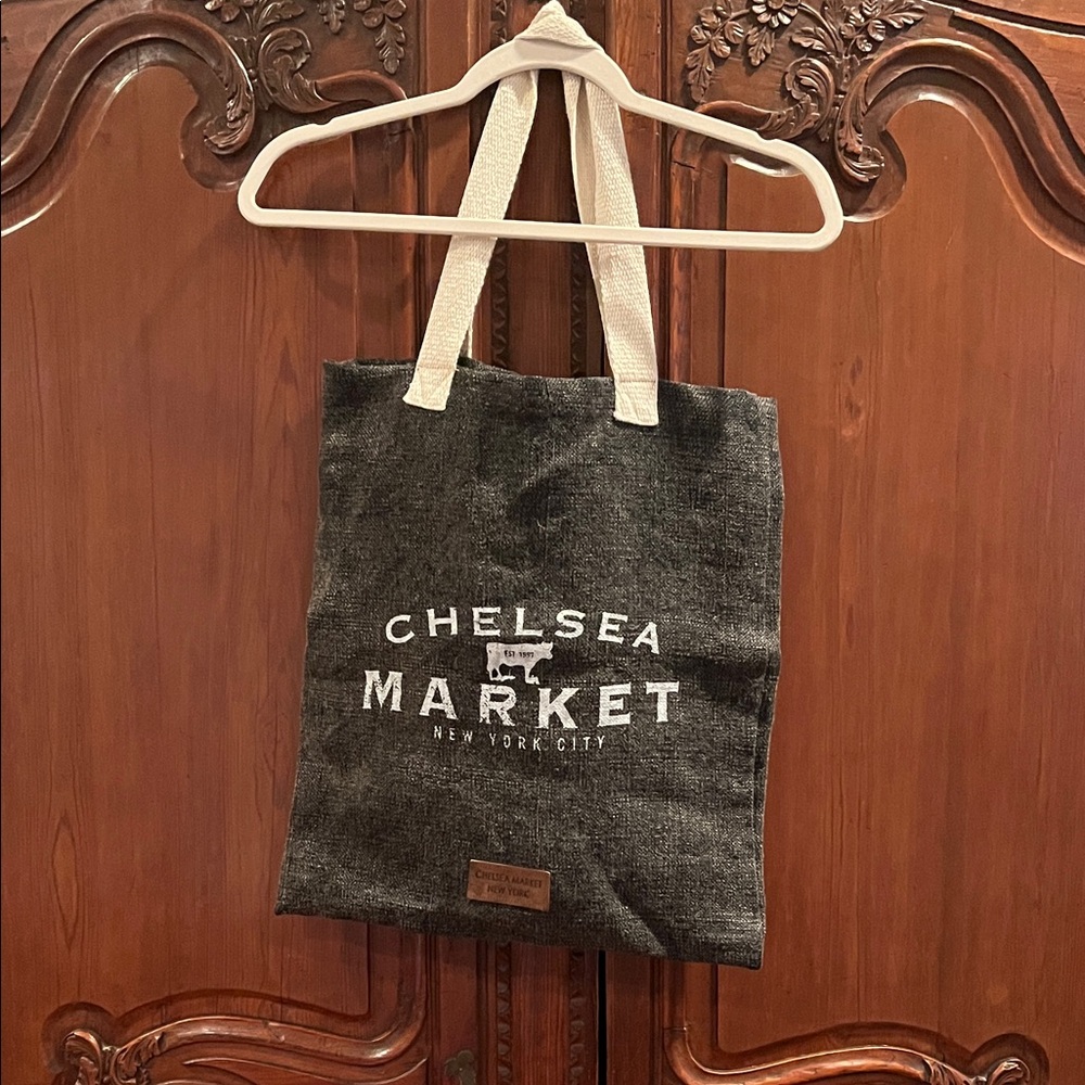 Chelsea Market Gray Tote Bag